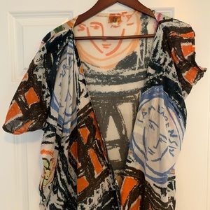 Vivienne Westwood cotton dress 42 classic print